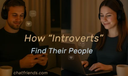 how introverts find their people image chat2friends blog post